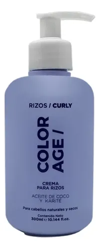 Crema De Peinar Para Rizos Coco Y Karité Color Age X300ml