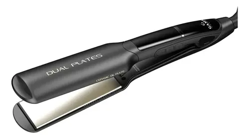 Plancha De Cabello Ga.ma X-wide Digital Dual Plates 4d 230° Negro