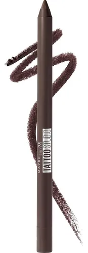 Delineador Tattoostudio Maybelline, 2 Tonos Marrón, Larga