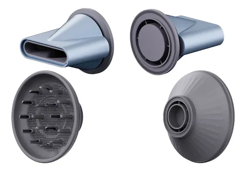 Secador De Pelo Airbender Ionico Alisador 1500 Watts Gris