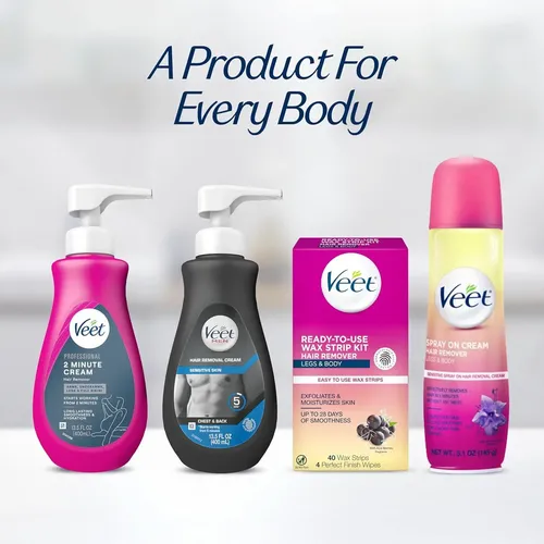 Crema Depilatoria Veet Profesional 2 Minutos 400ml Piel