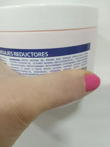 Crema Reductora Reafirmante Anticelulítica X 500ml. Nectares
