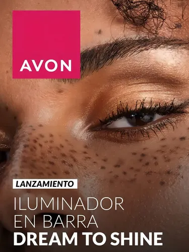 Avon Dream To Shine Iluminador Facial En Barra Tati Cosmetic Galactic Gold