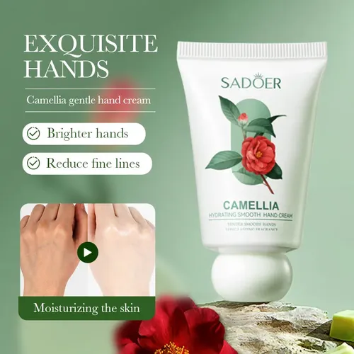 Crema Hidratante Para Manos Camellia, Loción Hidratante Para