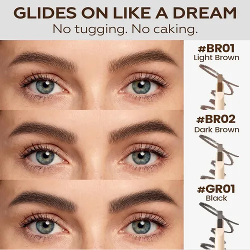 Lápiz Microblading Ceja Focallure Br01 Light Brown