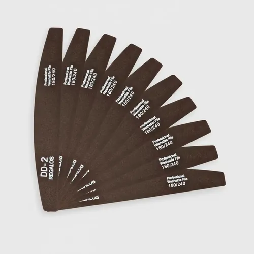 10 Limas Dd2 180/240 Uñas Esculpidas Manicuria Profesional