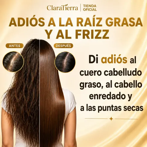 Serum De Caviar Claratierra Capilar Reparador Cabello 30ml