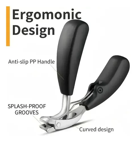 Cortaúñas Ergonómico De Punta Curva
