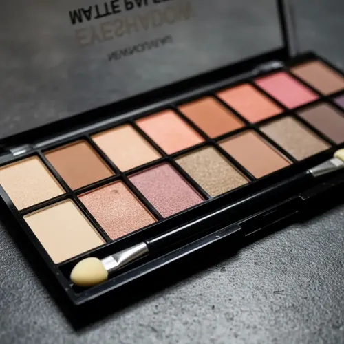 Paleta De Sombras 16 Tonos Satinados Y Matte