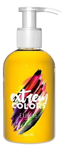 Tintura Extreme Colors Rojo Amarillo Naranja Exiline 150 Ml