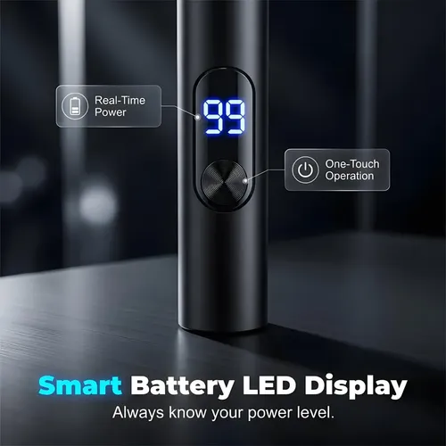 $ Rasuradora Eléctrica Para Vello De Nariz Y Oído Negro $