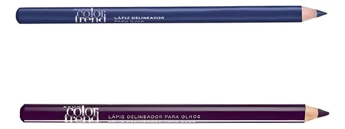 Delineador Ojos Azul Violeta Setx2 Avon Color Trend