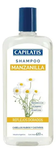 Capilatis Shampoo Manzanilla 420ml Reflejos Dorados