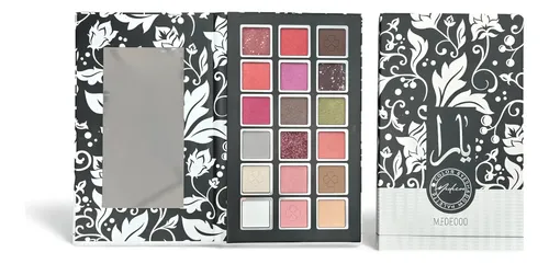 Sombras Para Ojos Paleta 18 Colores Verde Granate Maquillaje