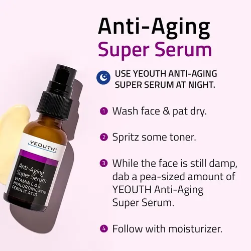 Sérum Facial Yeouth Antienvejecimiento Con Ácido Hialurónico