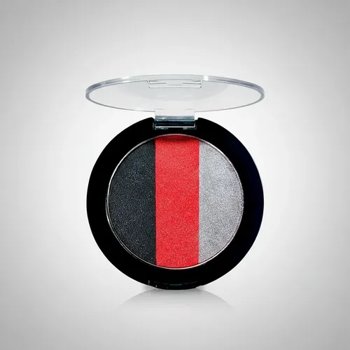 Paleta De Sombras Vegano Trio Faces Natura Ojos