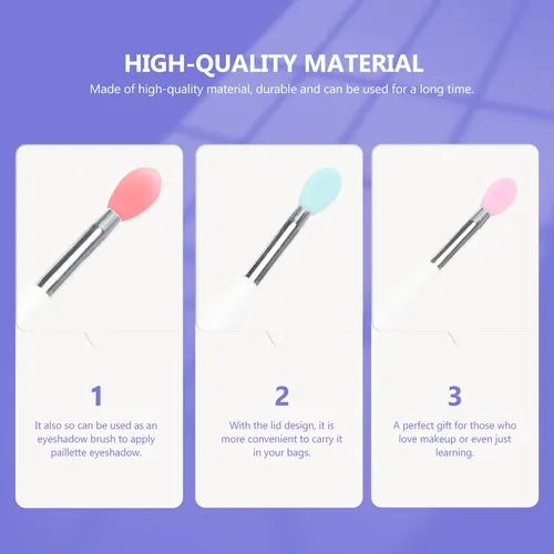 Aplicadores De Labial Silicona X2 Maquillaje Labios