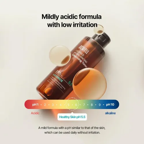 Tónico Limpiador Equilibrante De Ph Acwell Licorice 5.1 Fl.o