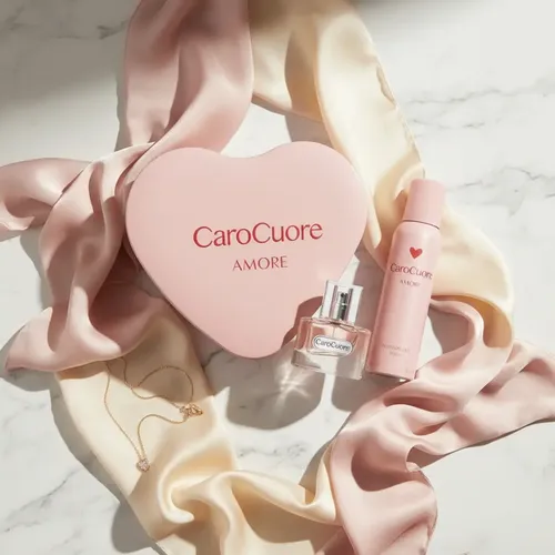 Caro Cuore Perfume Lata Corazón Edición Limitada