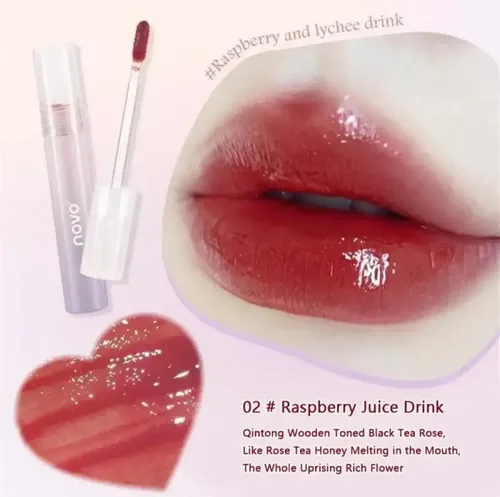 Tinta Labial Mirror Water Lip Glaze Efecto Espejo Color 02