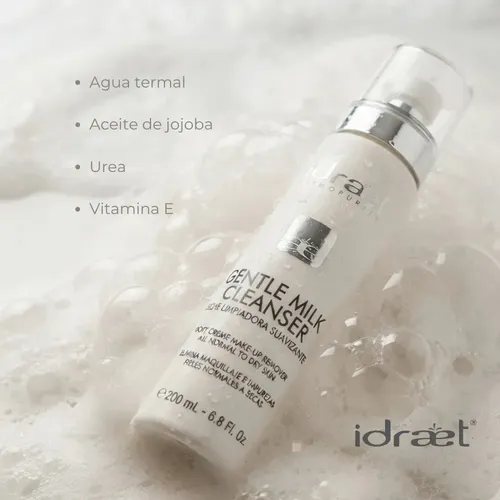 Idraet Gentle Milk Cleanser Leche Limpiadora Suavizante Termal Desmaquillante 200ml