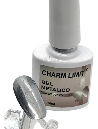 Semi Charm Limit Metálico Plata Silver 10ml Plateado