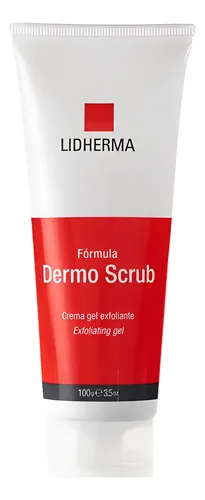 Dermo Scrub Crema Gel Exfoliante Limpieza Profunda Lidherma