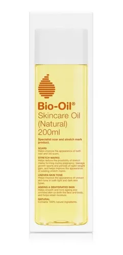 Bio Oil Aceite Natural Cuidado Piel Cicatrices Estrías 200ml