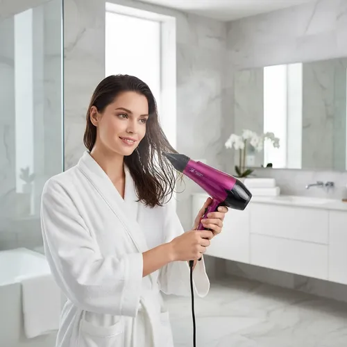 Secador De Pelo Exxtra Tech 2000w Cerámico Violeta