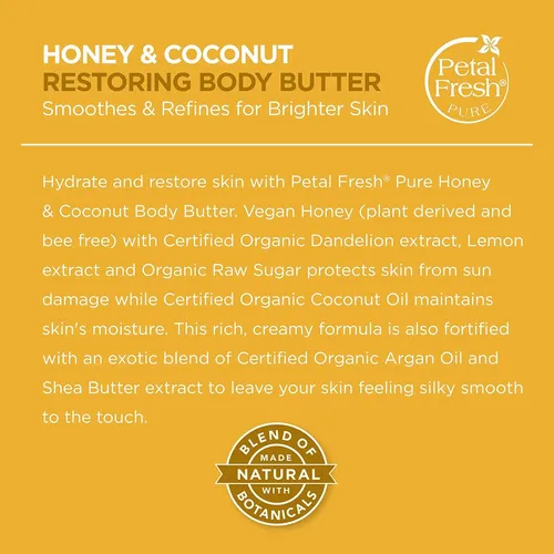 Manteca Corporal Restauradora Petal Fresh Con Miel, Aceite D