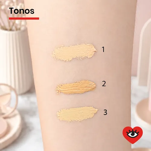 Base Liquida Facial Maquillaje Liquid Foundation Veoquiero