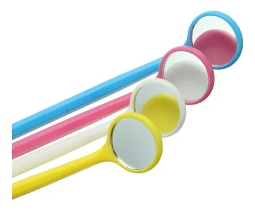Espejo Dental 100pcs Espejo Bucal Antivaho Desechable