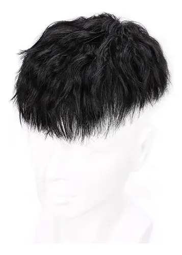 Jf Peluca Invisible Natural De Cabello Humano Completo Thd