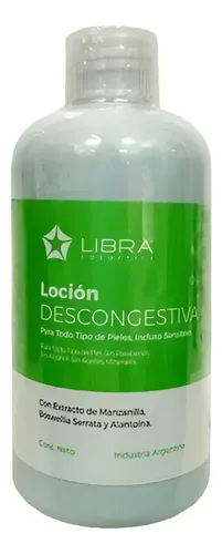 Loción Descongestiva Libra 500ml Manzanilla Para Rostro