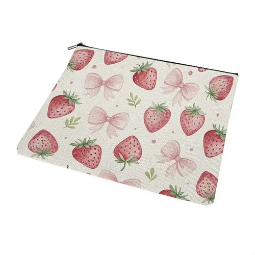 W#c*b Bolsa De Maquillaje De Lino For Cosméticos, For //