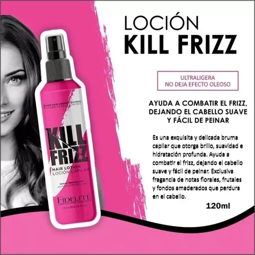 Fidelite Spray Loción Kill Frizz X120 Ml