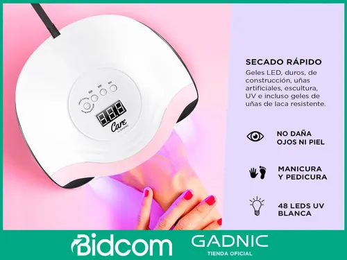 Cabina Led Uv Gadnic 120w Sensor Inteligente Temporizador