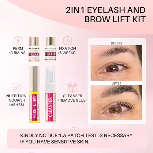 Kit Iconsign Para Permanente De Pestañas/cejas Profesional