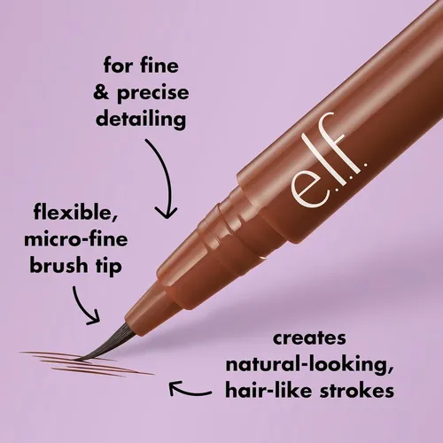 Delineador De Cejas E.l.f. Holy Strokes Soft Brown