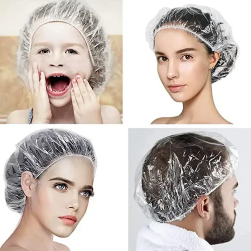 Gorro De Ducha Desechable, 100 Unidades, Elásticos Para Teñi