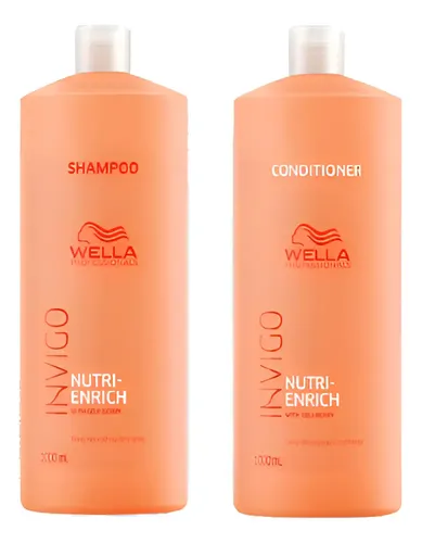 Wella Invigo Nutri Enrich Shampoo Y Acondicionador 2l