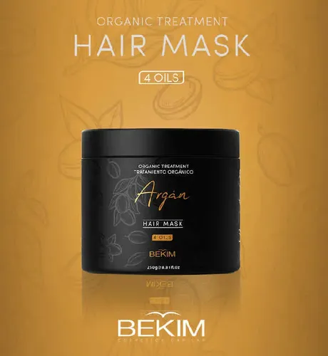 Bekim Argan Shampoo Mascara Crema De Peinar X250g Ampolla 4u