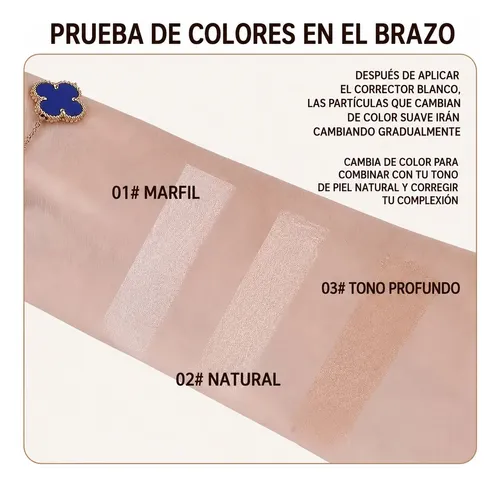 Base Compacta En Barra Para Rostro Fácil De Llevar Y Aplicar