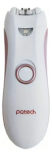 Depiladora Eléctrica Corporal Patech Pilas Vello Raiz Color Rosa Claro