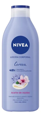 Loción Corporal Nivea Cereza & Aceite De Jojoba 400ml