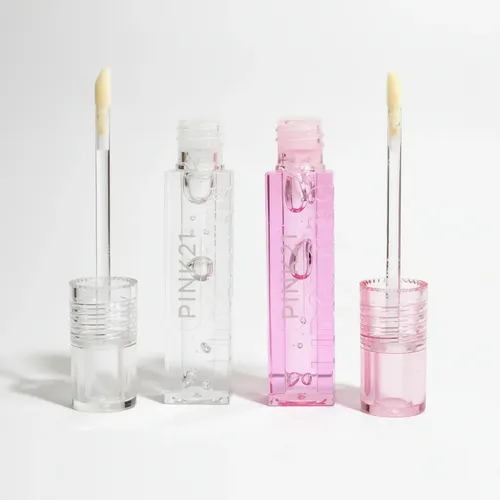 Set X 2 Brillo Labial Lipgloss Super Gloss Pink 21 Aplicador