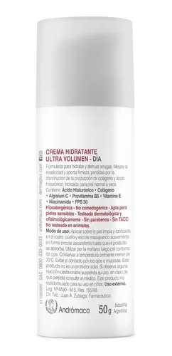 Crema Dermaglós Hidratante De Día Fps30 Ultra Volumen X50g