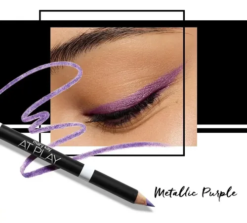 Lápiz Delineador Ojos Metallic Mary Kay At Play Negro