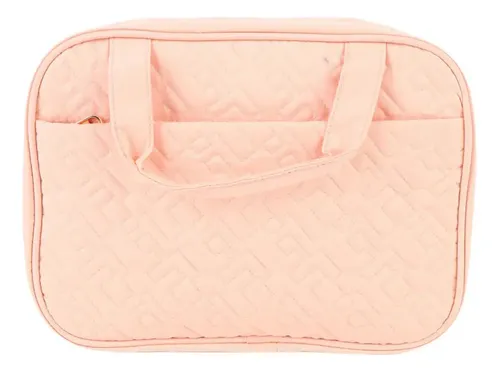 Bolsa De Maquillaje Qaz Orange Y Bolsa De Artículos De Uso D