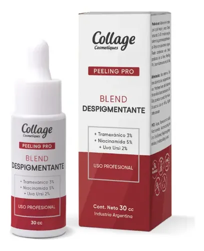 Serum Blend Despigmentante 30ml Peeling Collage Momento De Aplicación Día/noche Tipo De Piel Todo Tipo De Piel